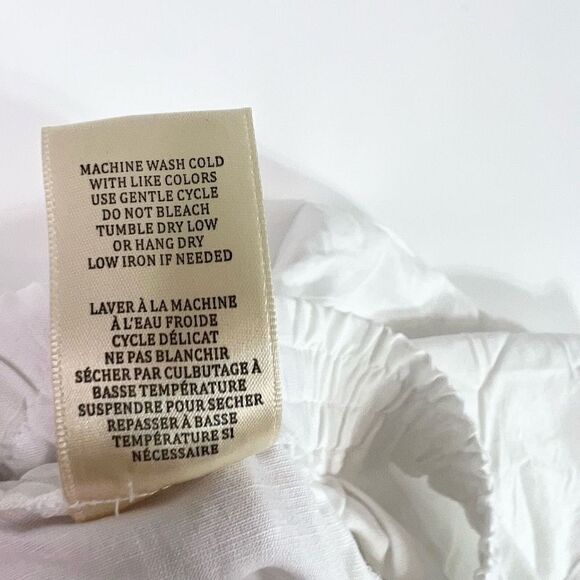 Blank NYC High Waist Linen Shorts Women's XL Elasticized Waistband Back Pockets - Picture 9 of 12